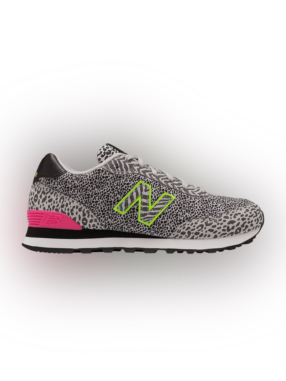 New Balance 515 Women's Animal Print Sneakers 7.5 - New - Leopard Neon Pink